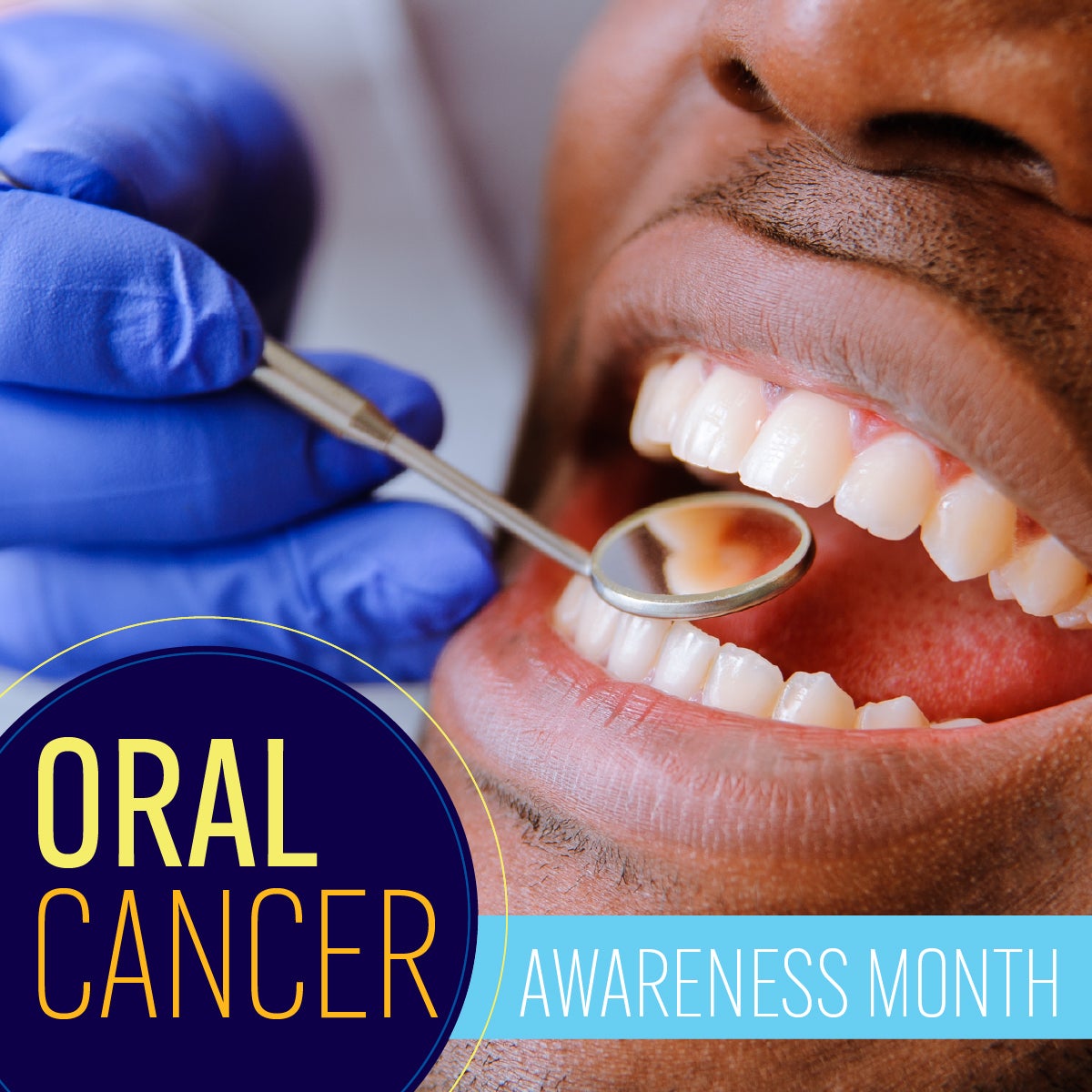 oral cancer awareness month image