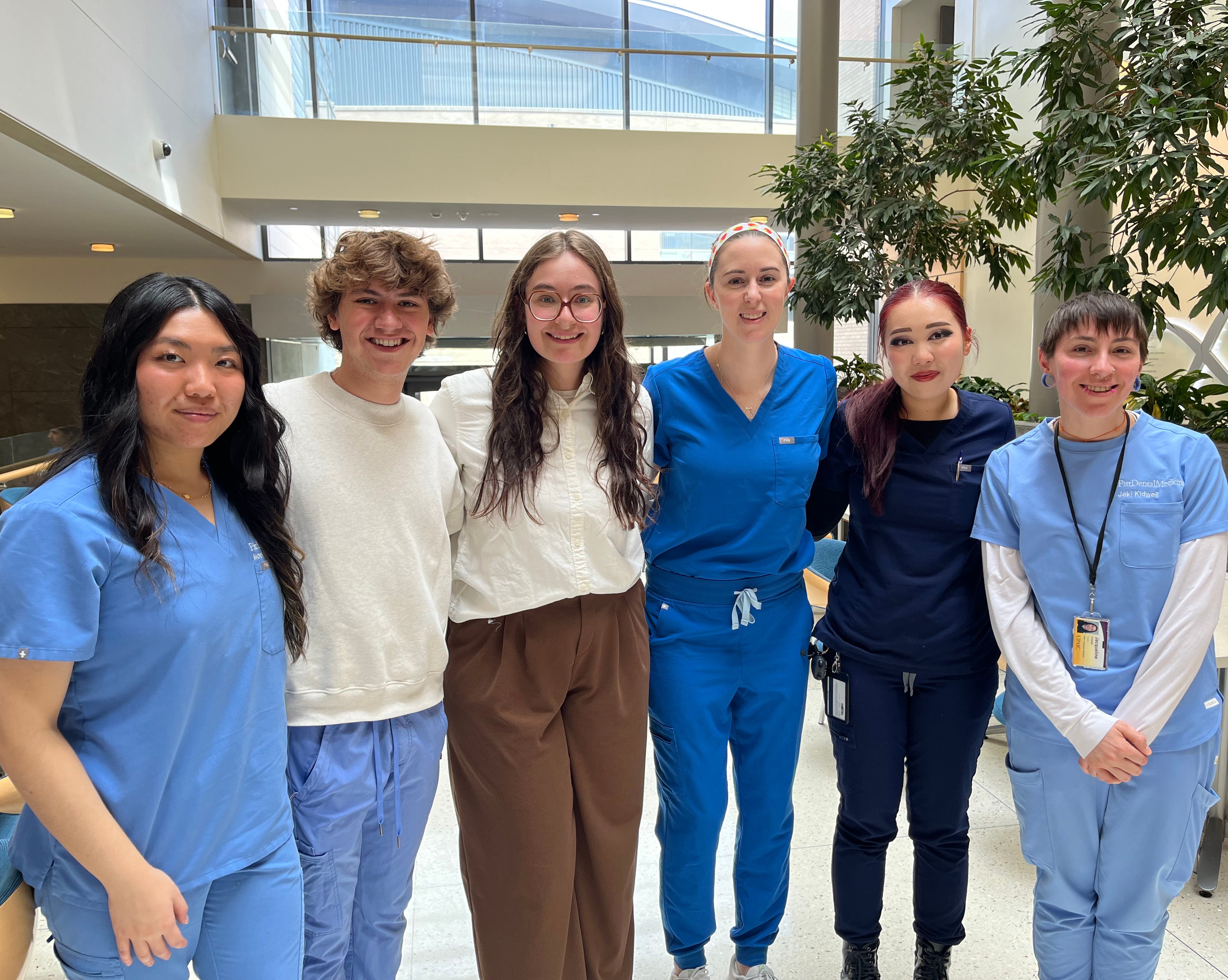 Pitt Dental Medicine student sustainability representatives