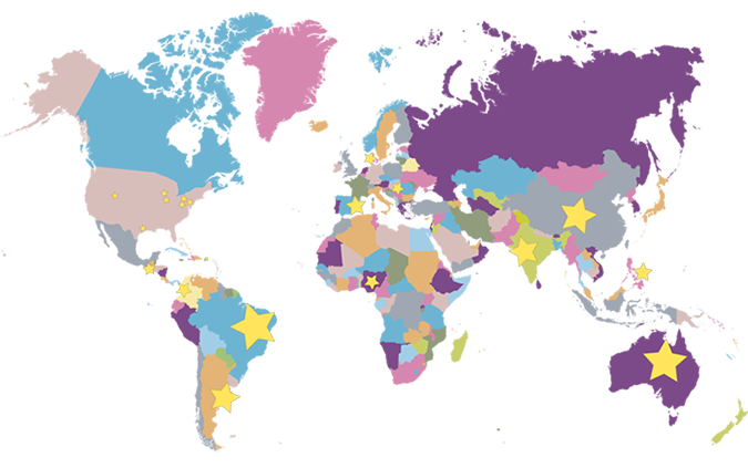 Collaborations Map